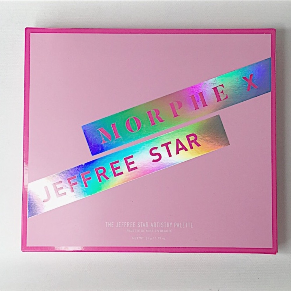 Morphe X Jeffree Star artistry makeup palette